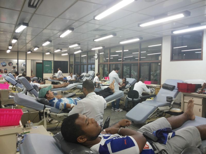 notícia: Hemopa convoca doadores para manter estoque de sangue no veraneio