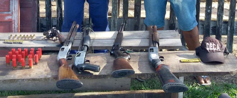 notícia: Polícia Civil prende oito acusados de envolvimento em crimes agrários no interior do Pará