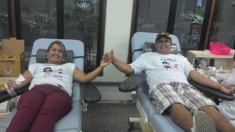 notícia: Parcerias garantem doações para manter estoque de sangue do Hemopa em julho 