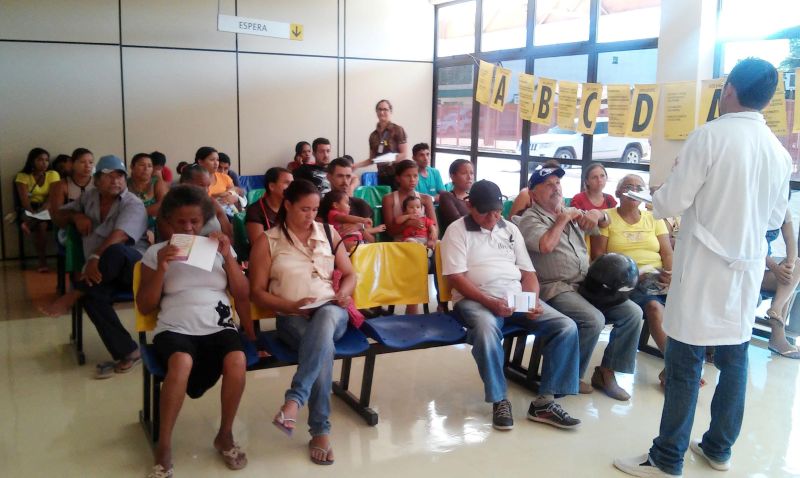 notícia: Hospital Geral de Tailândia inicia campanha interna de combate a hepatites virais