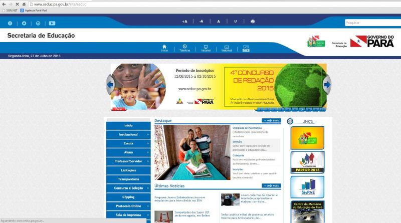 notícia: Estudantes paraenses terão reforço para Enem e Prova Brasil