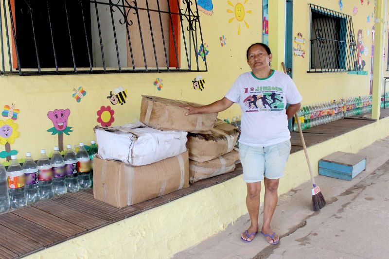 notícia: Pescado apreendido pela Adepará é doado para comunidades em Marituba e Outeiro
