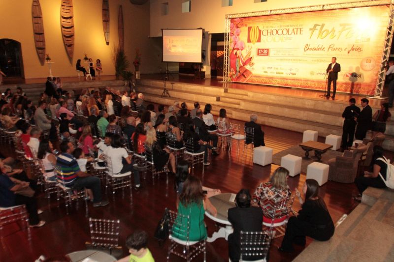 notícia: Lançamento do Festival Internacional do Chocolate e Cacau marca abertura do circuito gastronômico 