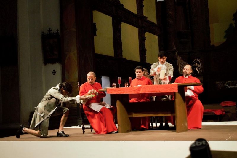 notícia: Ópera 'A Ceia dos Cardeais' será encenada na Igreja de Santo Alexandre