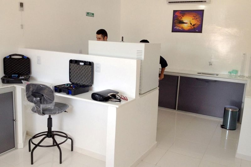 notícia: Sespa inaugura em Capanema laboratório para análise de água