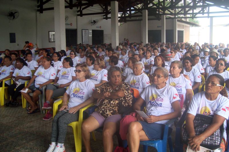 notícia: Aulão de ginástica abre atividades do projeto Vida Ativa da Seel