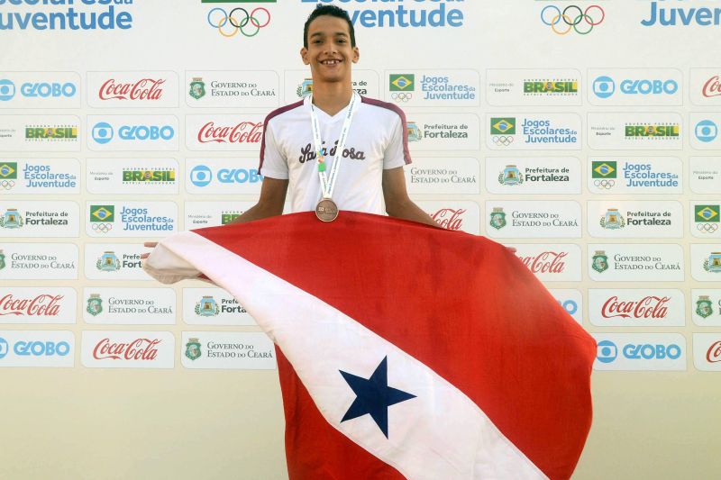 notícia: Natação paraense é bronze nos Jogos Escolares da Juventude