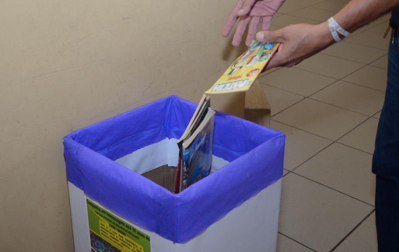 notícia: Gibis incentivam leitura em bibliotecas escolares