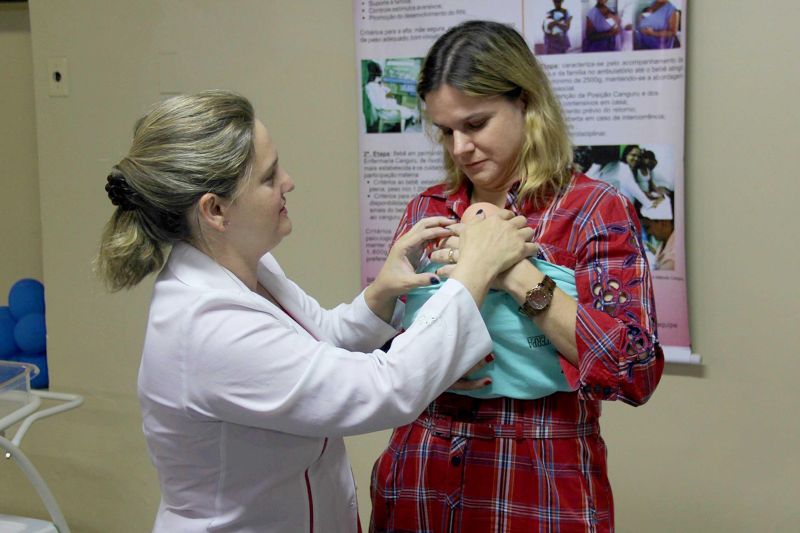 notícia: Unidades Básicas de Saúde iniciam a terceira etapa do Método Canguru