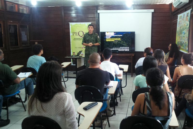 notícia: Curso de ecoturismo em trilhas e caminhadas é promovido pela Setur