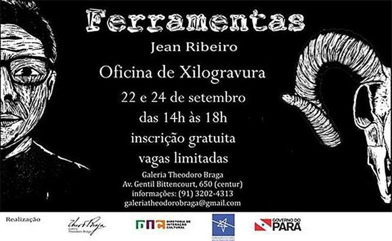 notícia: Galeria Theodoro Braga recebe exposição e sedia oficina de Jean Ribeiro