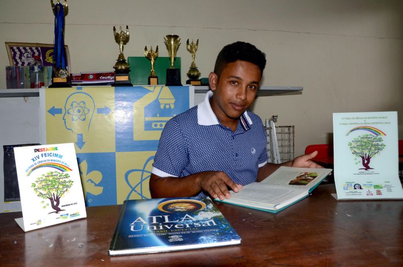 notícia: Jovem inventor paraense participará do programa Caldeirão do Hulk