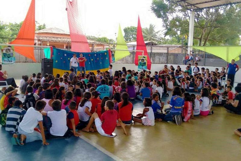 notícia: Caravana da Leitura parte em mais uma ação pelos municípios do Estado