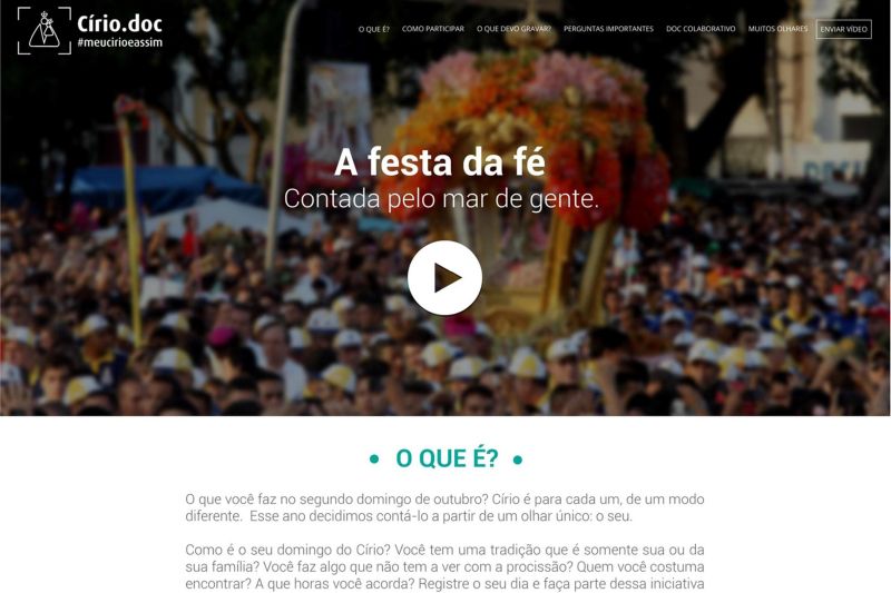 notícia: Participação popular dá vida ao projeto “Círio.Doc”, da Cultura