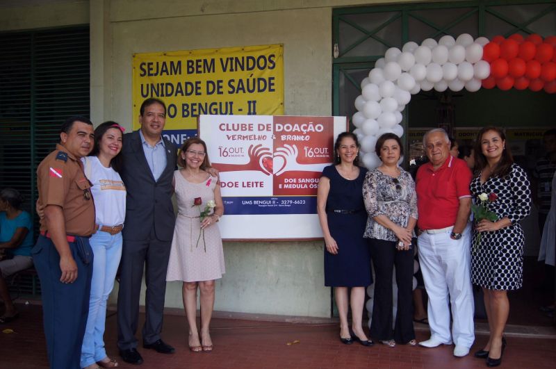 notícia: Unidade de saúde do Benguí reforça estoques de sangue e leite humano