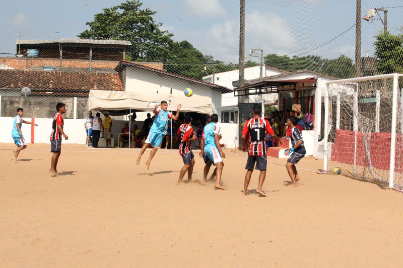 notícia: Rodada dos Jogos Abertos do Pará começa com vitória de Bom Jesus do Tocantins no futebol de areia