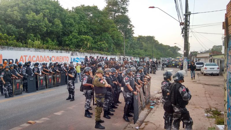 notícia: Reintegração de posse de terreno na Pratinha é realizada de forma pacífica