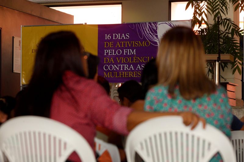 notícia: Combate à violência contra a mulher é foco de campanha lançada pela Sejudh
