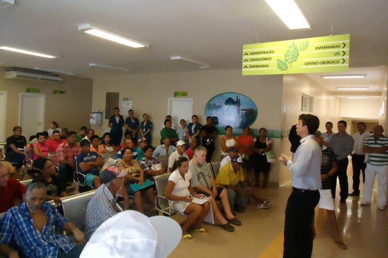 notícia: Hospital regional orienta sobre câncer da próstata em Paragominas