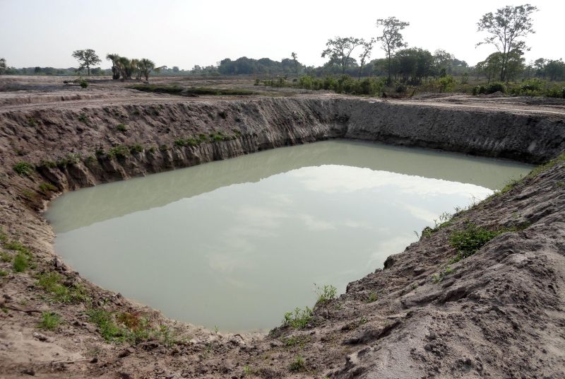notícia: Novas construções aquícolas são orientadas pela Emater em Conceição do Araguaia