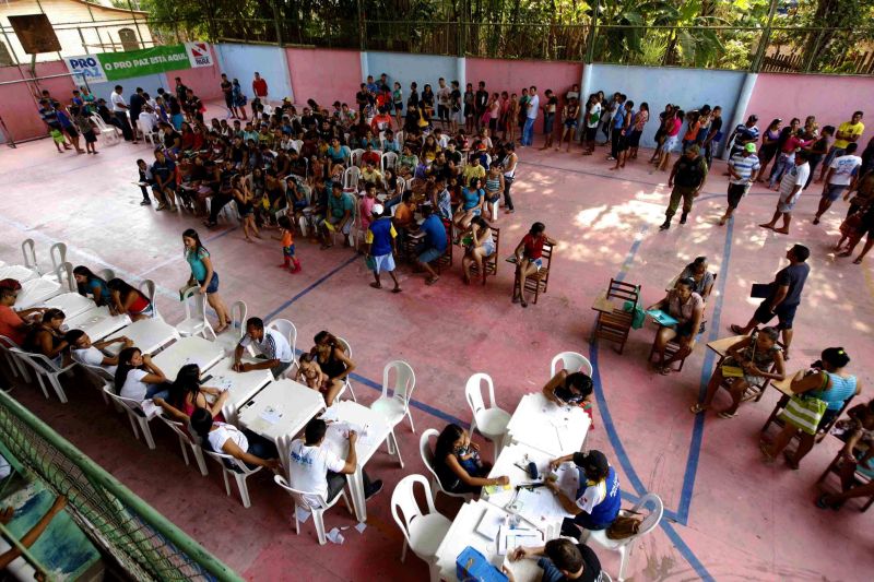notícia: Caravana Pro Paz beneficia quase cinco mil pessoas com serviços em Breves