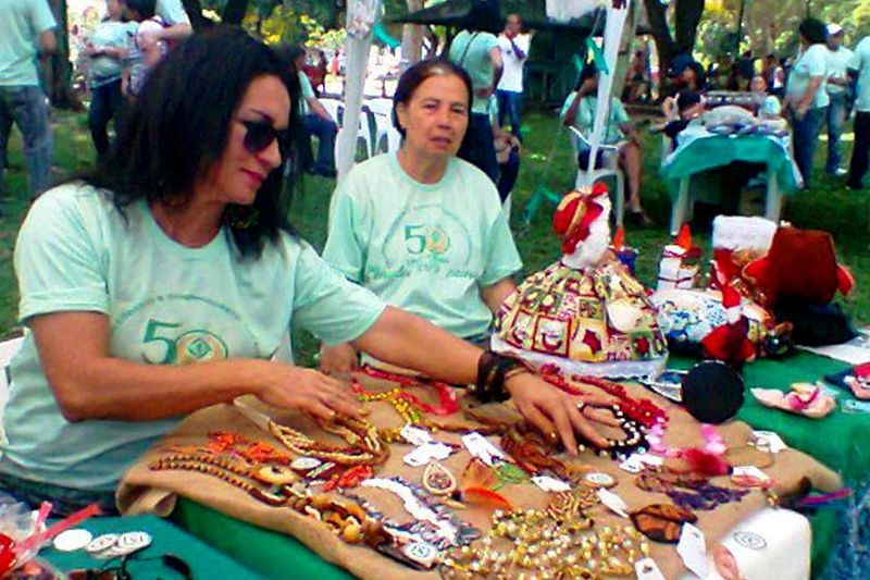 notícia: Produtores assistidos pela Emater expõem trabalhos na Praça da República