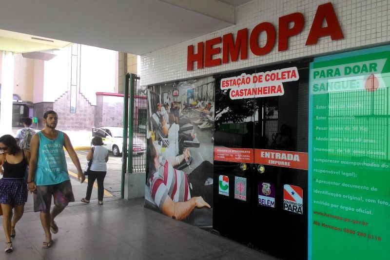 notícia: Hemopa funcionará na véspera do ano novo para garantir estoque 