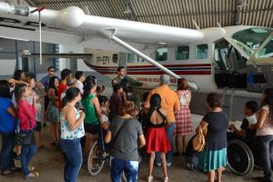 notícia: Alunos da Educação Especial da Seduc conhecem o Graesp