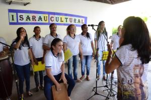 notícia: Sarau Literário muda rotina de internas de Ananindeua