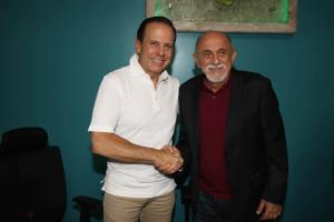 notícia: Governador Simão Jatene recebe prefeito de São Paulo