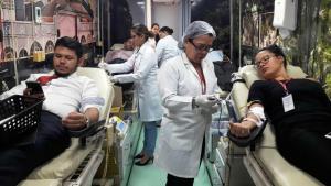 notícia: Unidade móvel do Hemopa coleta sangue no Ministério Público