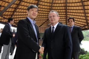 notícia: Com visita ao Parque do Utinga, presidente da Jica encerra agenda no Pará
