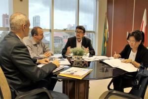 notícia: Sespa e governo japonês estudam parcerias na área da saúde