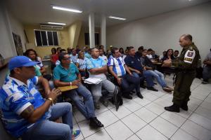 notícia: PM orienta torcidas organizadas para evitar conflitos durante Re-Pa
