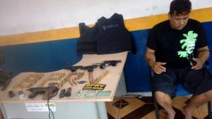 notícia: Polícia Rodoviária prende criminoso com armamento pesado na PA-151