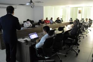 notícia: Centro de Monitoramento é destaque durante reunião de órgãos ambientais
