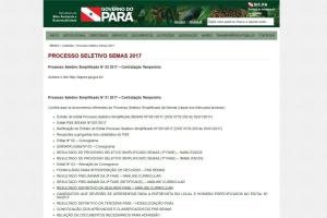 notícia: Semas oferta mais de 160 vagas em Processo Seletivo Simplificado