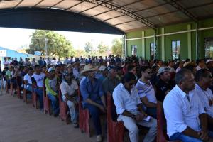 notícia: População participa do debate sobre o Projeto Fosfato Santana