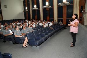 notícia: Palestra do Cenpren leva mensagem da prevenção a oficiais da Marinha