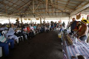 notícia: Mais de 600 indígenas realizam pela primeira vez assembleia no Pará