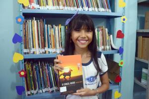 notícia: Equipes do Siebe organizam bibliotecas da rede pública estadual