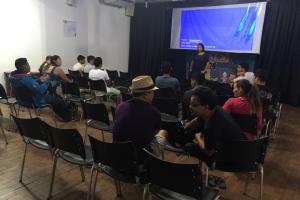 notícia: Oficinas do Projeto Biizu criarão piloto de podcast em Abaetetuba