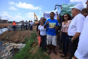 notícia: Obras do Tucunduba avançam e garantem dignidade para 250 mil pessoas