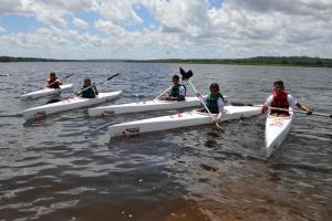 notícia: Canoagem do Pará ganha mais um núcleo em Senador José Porfírio