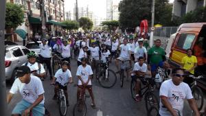 notícia: Passeio ciclístico abre Semana do Doador de Sangue