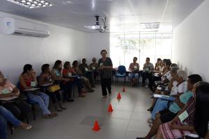 notícia: Detran realiza oficina para atendidos na Casa do Idoso