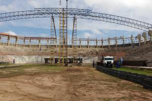 notícia: Ginásio poliesportivo em Santarém será um dos mais modernos da região Norte