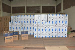 notícia: Equipe da Sefa apreende mais de 480 mil maços de cigarros