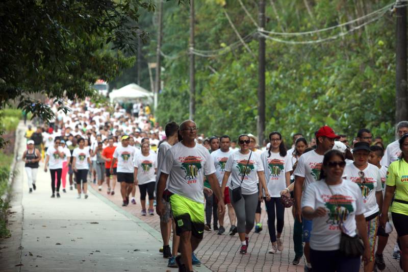 “Foi uma semana produtiva, de muito trabalho, de interação com a sociedade, e culminou com a caminhada sustentável (foto), que por sua vez foi extremamente bem-sucedida para mostrarmos que sustentabilidade também envolve saúde”. As palavras do titular da Secretaria de Estado de Meio Ambiente e Sustentabilidade (Semas), Thales Belo, encerraram uma programação vasta do Governo do Pará em alusão à Semana Mundial do Meio Ambiente.

FOTO: SIDNEY OLIVEIRA / AG. PARÁ
DATA: 09.06.2018
BELÉM - PARÁ <div class='credito_fotos'>Foto: Sidney Oliveira/Ag. Pará   |   <a href='/midias/2018/originais/33a343b4-1aad-44ed-97d2-27dee6ffc03d.jpg' download><i class='fa-solid fa-download'></i> Download</a></div>