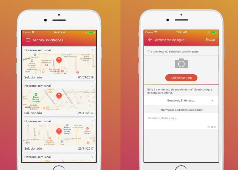 Já o "Tá na Mão" (foto) é um aplicativo mobile que representa a inovação, ou seja, para onde a tecnologia do governo do Estado está se encaminhando, que é a mobilidade. São exemplos de três tipos diferentes de sistemas que foram registrados. O primeiro, um sistema corporativo que roda no Estado todo; o segundo, um sistema específico, mas de extrema importância; e o último, um sistema que é para o cidadão.

FOTO: REPRODUÇÃO
DATA: 13.12.2018
BELÉM - PARÁ <div class='credito_fotos'>Foto: REPRODUÇÃO   |   <a href='/midias/2018/originais/37270f39-1e81-41e0-9d87-5a6e511e3213.jpg' download><i class='fa-solid fa-download'></i> Download</a></div>